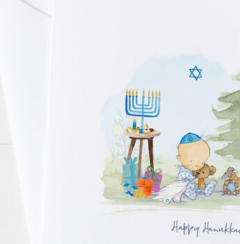 Hanukkah Card, Chanukah Celebration ..Han02, 3 of 12