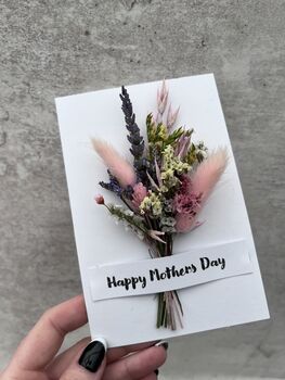Dried Flower Mothers Day Card, 2 of 3
