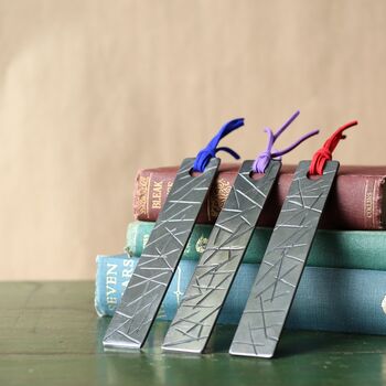 6th Anniversary Gift Iron Chisel Design Bookmark, 2 of 9