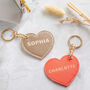 Faux Leather Customised Key Rings, thumbnail 7 of 10
