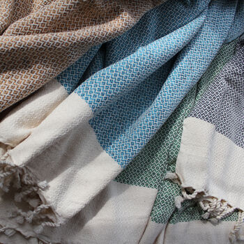 Personalised Handwoven Sofa Throw 30th Birthday Gift For Her, 11 of 12