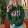 Happy Flower Print Sweatshirt, thumbnail 6 of 7