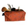 Burnt Orange And Ivory 'Comfort' Pouch, thumbnail 3 of 4