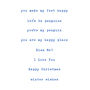 Personalised Christmas Card With Mistletoe Or Heart, thumbnail 8 of 8