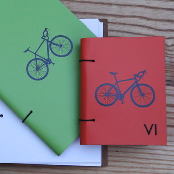 Leather Bound Bicycle Journal, 2 of 12