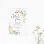 Botanical Digital Wedding Evite Or Printable Invitation, thumbnail 2 of 6
