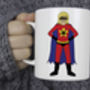 Design Your Own Personalised Superwoman Teacher Mug, thumbnail 2 of 3