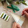 Make Your Own Stitched Christmas Tree Decoration, thumbnail 4 of 5