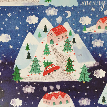 Little Christmas Scene Wrapping Paper, 6 of 10