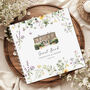 Wildflower Wedding Guest Book With Venue Sketch, thumbnail 1 of 3