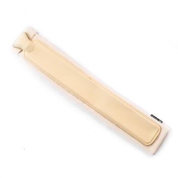 Long Bamboo Two Litre Hot Water Bottle, 3 of 5