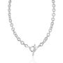 Carneby Sterling Silver T Bar Necklace, thumbnail 4 of 5