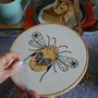 Whimsical Bumblebee Embroidery Kit, thumbnail 10 of 12