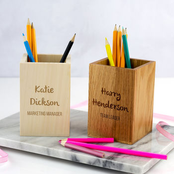 Personalised Office Pen Pot, 4 of 5