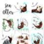 Day In The Life Of A Sea Otter 123 Poster, thumbnail 5 of 6
