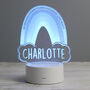 Personalised Rainbow LED Colour Changing Night Light, thumbnail 2 of 8