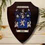Wooden Shield With Full Colour Coat Of Arms, thumbnail 2 of 8