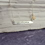 Personalised Stamped Portmanteau Word Necklace, thumbnail 5 of 7