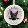 Personalised Christmas Scottish Terrier Break Through, thumbnail 3 of 10
