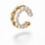 Pearl Ear Cuff Climber Earring, thumbnail 2 of 3