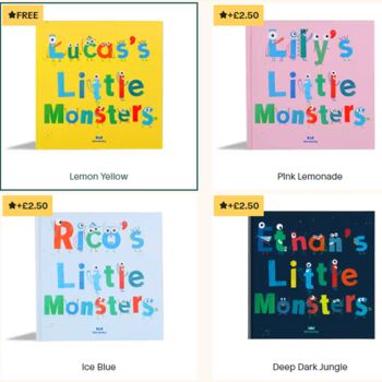 My Little Monsters Personalised Educational Gift, 7 of 7