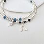 Artesia Iolite Sterling Silver Star Bracelet, thumbnail 3 of 7