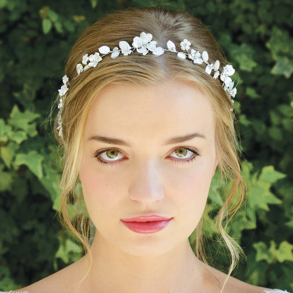 Silver, Gold Or Rose Gold Plated Boho Bridal Hair Vine By Ivory & Co. |  