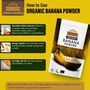 Organic Banana Powder 250g For Wellness, thumbnail 9 of 12