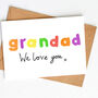'Fridge Magnets' Card For Dad, Daddy Or Grandad, thumbnail 1 of 5