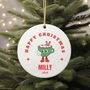 Custom Name Christmas Bauble Personalised, thumbnail 1 of 3