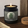 Golf Candle • 'Talk Birdie To Me' Black Scented Candle • Golfer Gifts • Gift Box, thumbnail 1 of 2