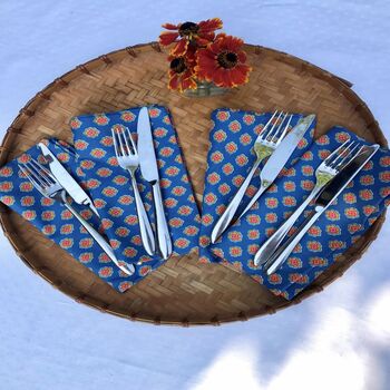 Traditional Provencal Style Napkins Bonnieux, 3 of 4