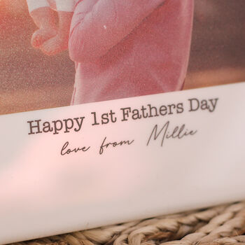 Personalised Father's Day Photo Frame Gift For Him, 4 of 4