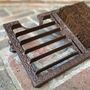The Ashmore Vintage Style Cast Iron Boot Brush, thumbnail 5 of 6