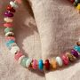 New Rainbow Agate Bead Bracelet, thumbnail 2 of 5