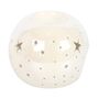 White Iridescent Star Oil Burner And Wax Warmer, thumbnail 4 of 4