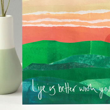 Life Is Better With You Card Valentine's Card, 8 of 9