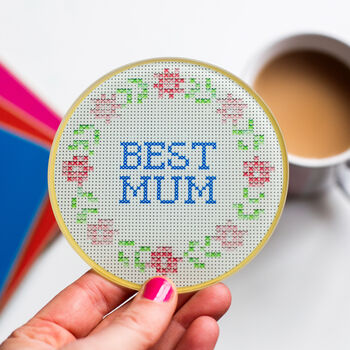 Glass 'Best Mum' Coaster, 2 of 6