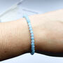 Aquamarine Crystal Bracelet – Calm And Serenity, thumbnail 4 of 4