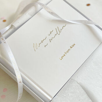 Personalised 'Mum In A Million' Hardcover Memory Book, 9 of 10