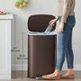 Kitchen Bin 50 L Step On Pedal Rubbish Can Soft Close, thumbnail 1 of 12