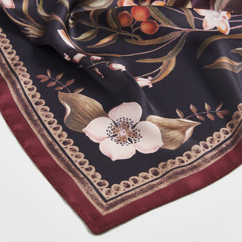 Aurora Tales Peach Square Scarf, 5 of 8