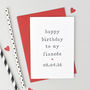 Personalised 'Happy Birthday To My' Birthday Card, thumbnail 1 of 3