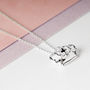 Princess Crown Sterling Silver Necklace, thumbnail 4 of 12