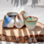 Set Of Four Ceramic Single Espresso Cups, thumbnail 1 of 12