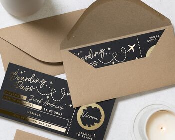 Surprise Holiday Boarding Pass Voucher, 3 of 9