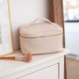 Personalised Vanity Makeup Case, Initial Cosmetic Bag, thumbnail 1 of 7