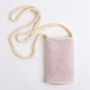 Striped Bottle Bag Knitting Kit, thumbnail 3 of 7