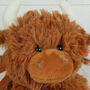 Highland Brown Cow Bag With Matching Mini Toy, Boxed, thumbnail 5 of 6