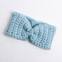 Beginners Scarf And Headband Crochet Kit, thumbnail 3 of 5